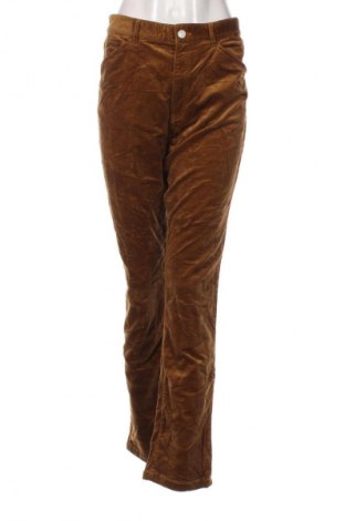 Női kordbársony nadrág Massimo Dutti, Méret L, Szín Barna, Ár 10 679 Ft