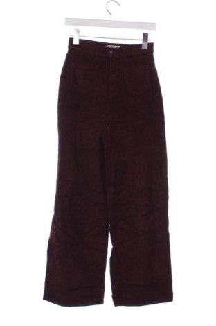 Damen Cordhose ONLY, Größe XS, Farbe Rot, Preis 41,99 €