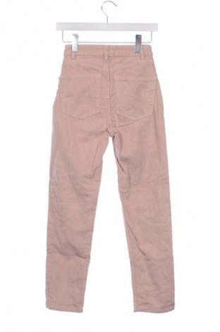 Női kordbársony nadrág Pull&Bear, Méret XXS, Szín Hamurózsaszín, Ár 6 198 Ft