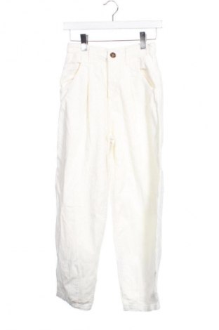 Női kordbársony nadrág Stradivarius, Méret XS, Szín Ekrü
, Ár 6 198 Ft