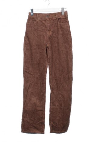 Γυναικείο κοτλέ παντελόνι Unbranded, Μέγεθος XS, Χρώμα Καφέ, Τιμή 7,99 €