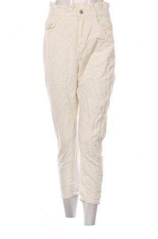 Női kordbársony nadrág Zara, Méret S, Szín Fehér, Ár 3 709 Ft