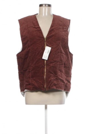 Damenweste Unbranded, Größe 5XL, Farbe Braun, Preis € 24,99