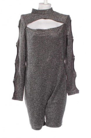 Dámská krátka kombinéza  H&M Divided, Veľkosť XL, Farba Strieborná, Cena  20,00 €