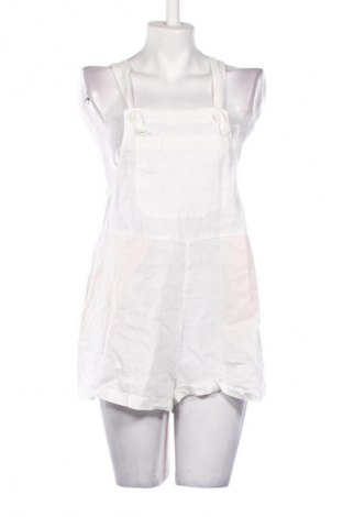Női rövid overál Oysho, Méret L, Szín Fehér, Ár 10 331 Ft
