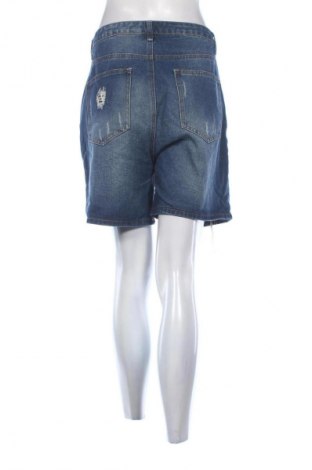 Γυναικείο κοντό παντελόνι Boohoo, Μέγεθος XL, Χρώμα Μπλέ, Τιμή 10,00 €