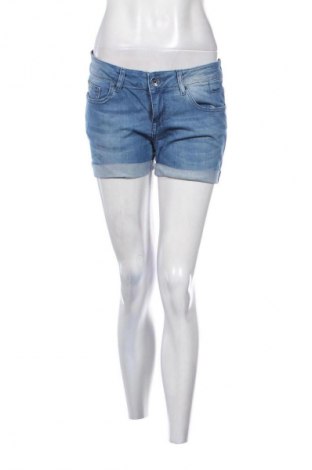 Γυναικείο κοντό παντελόνι Cross, Μέγεθος L, Χρώμα Μπλέ, Τιμή 17,36 €