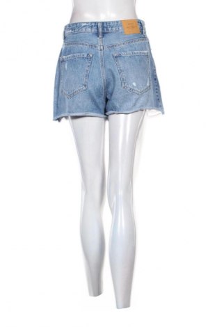 Дамски къс панталон Stradivarius, Размер S, Цвят Син, Цена 10,00 €