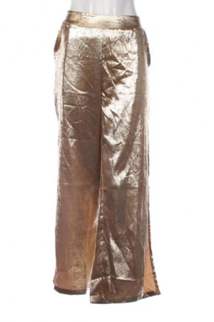 Dámske nohavice Unbranded, Veľkosť M, Farba Zlatistá, Cena  15,00 €