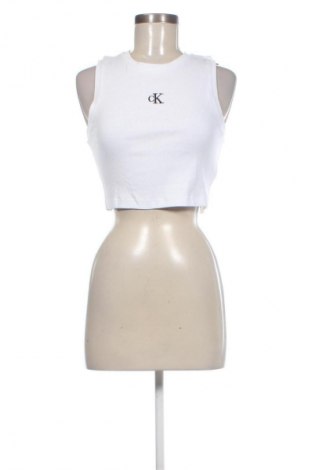 Damentop Calvin Klein Jeans, Größe S, Farbe Weiß, Preis 41,99 €