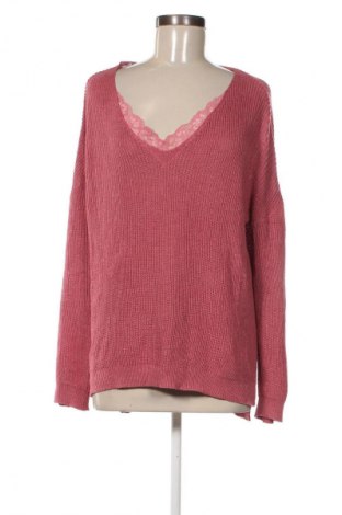 Дамски пуловер Amisu, Размер L, Цвят Розов, Цена 8,18 €