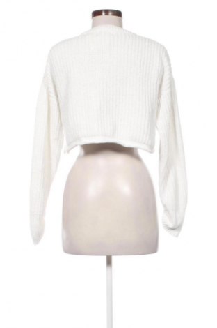 Γυναικείο πουλόβερ Bershka, Μέγεθος S, Χρώμα Λευκό, Τιμή 14,77 €
