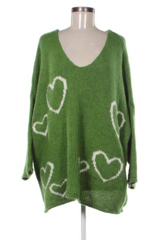 Női pulóver Carla Giannini, Méret L, Szín Zöld, Ár 7 304 Ft