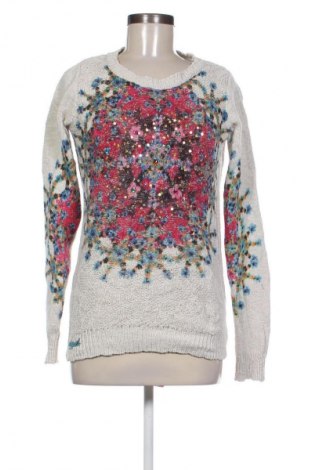Γυναικείο πουλόβερ Desigual, Μέγεθος L, Χρώμα Πολύχρωμο, Τιμή 35,99 €