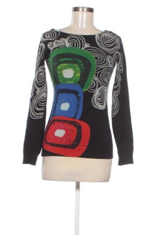 Γυναικείο πουλόβερ Desigual, Μέγεθος M, Χρώμα Πολύχρωμο, Τιμή 32,00 €