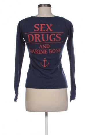 Női pulóver Eleven Paris x Life is a joke, Méret S, Szín Kék, Ár 21 901 Ft