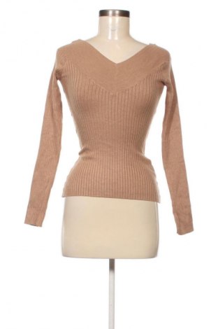 Γυναικείο πουλόβερ Even&Odd, Μέγεθος L, Χρώμα Καφέ, Τιμή 12,99 €