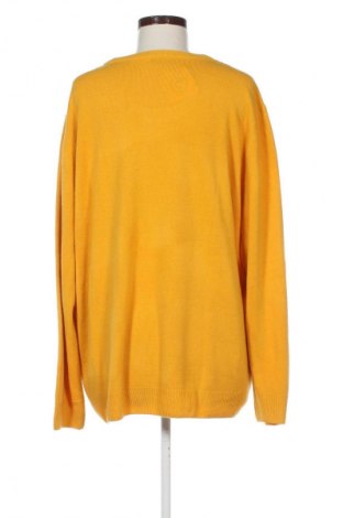 Γυναικείο πουλόβερ Helena Vera, Μέγεθος 3XL, Χρώμα Πορτοκαλί, Τιμή 15,99 €