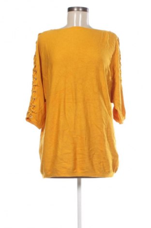 Дамски пуловер Jean Pascale, Размер M, Цвят Жълт, Цена 4,09 €