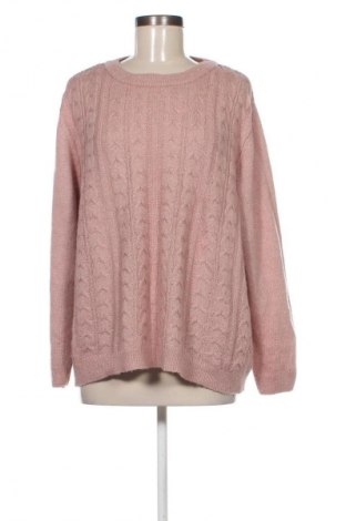 Női pulóver LC Waikiki, Méret 4XL, Szín Hamurózsaszín, Ár 10 331 Ft