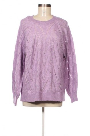 Damenpullover Mango, Größe M, Farbe Lila, Preis 14,99 €