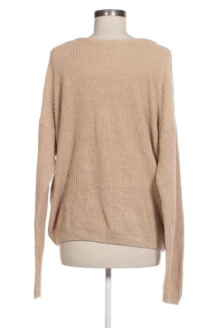 Dámsky pulóver NA-KD, Veľkosť L, Farba Béžová, Cena  10,95 €