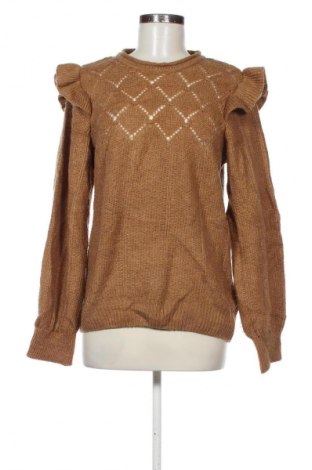 Дамски пуловер Naf Naf, Размер L, Цвят Кафяв, Цена 9,71 €