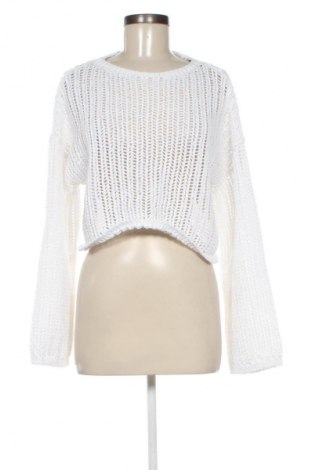 Dámský svetr Pull&Bear, Velikost L, Barva Bílá, Cena  169,00 Kč
