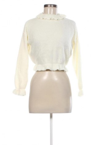 Dámský svetr SHEIN, Velikost S, Barva Krémová, Cena  209,00 Kč