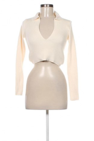 Damenpullover Stradivarius, Größe M, Farbe Ecru, Preis € 15,00