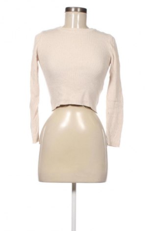 Damenpullover Stradivarius, Größe M, Farbe Ecru, Preis 11,99 €