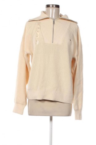 Damenpullover Tommy Hilfiger, Größe L, Farbe Ecru, Preis 179,99 €