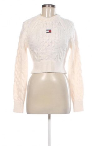 Γυναικείο πουλόβερ Tommy Jeans, Μέγεθος L, Χρώμα Ρόζ , Τιμή 134,99 €