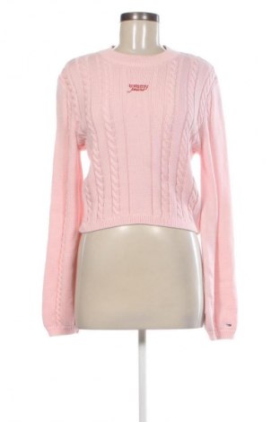 Damenpullover Tommy Jeans, Größe XL, Farbe Rosa, Preis 112,99 €