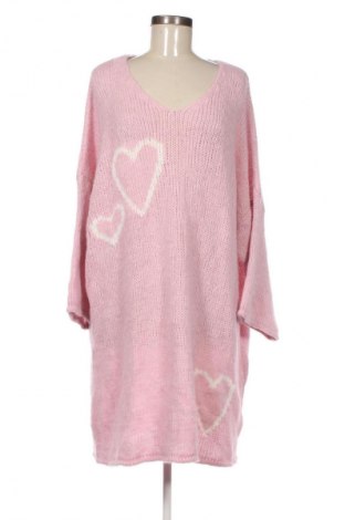 Damenpullover Unbranded, Größe 3XL, Farbe Rosa, Preis € 12,99