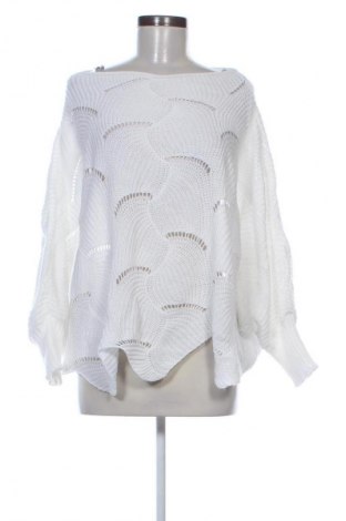 Γυναικείο πουλόβερ Unbranded, Μέγεθος 3XL, Χρώμα Λευκό, Τιμή 18,99 €