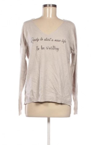 Дамски пуловер Unbranded, Размер L, Цвят Бежов, Цена 10,22 €