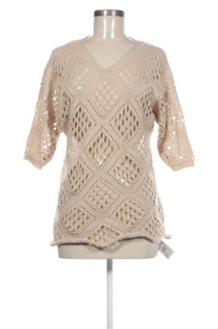 Дамски пуловер Unbranded, Размер M, Цвят Бежов, Цена 6,64 €