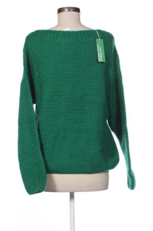 Γυναικείο πουλόβερ United Colors Of Benetton, Μέγεθος L, Χρώμα Πράσινο, Τιμή 56,99 €