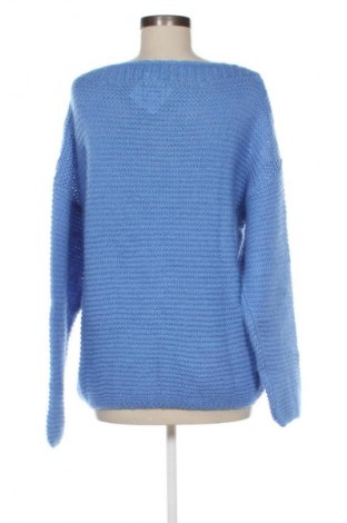 Γυναικείο πουλόβερ United Colors Of Benetton, Μέγεθος XL, Χρώμα Μπλέ, Τιμή 56,99 €