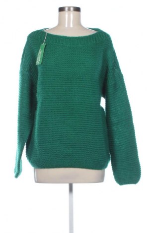 Női pulóver United Colors Of Benetton, Méret L, Szín Zöld, Ár 23 839 Ft