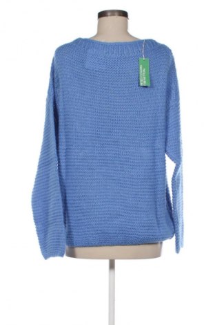 Damenpullover United Colors Of Benetton, Größe L, Farbe Blau, Preis 61,99 €