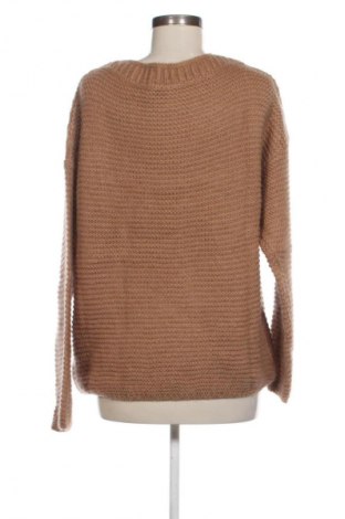 Γυναικείο πουλόβερ United Colors Of Benetton, Μέγεθος XL, Χρώμα Καφέ, Τιμή 56,99 €