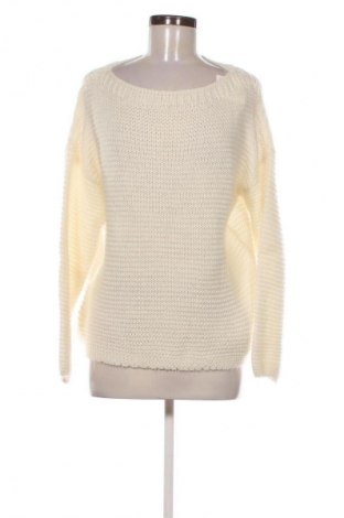 Damenpullover United Colors Of Benetton, Größe M, Farbe Weiß, Preis 61,99 €