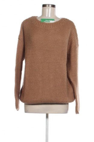 Damenpullover United Colors Of Benetton, Größe XL, Farbe Braun, Preis 61,99 €