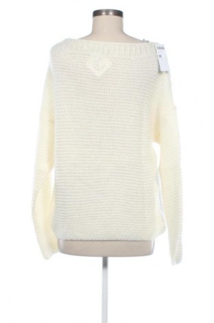 Női pulóver United Colors Of Benetton, Méret L, Szín Fehér, Ár 23 839 Ft