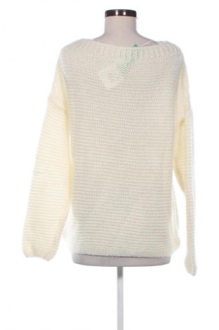 Női pulóver United Colors Of Benetton, Méret M, Szín Fehér, Ár 23 839 Ft