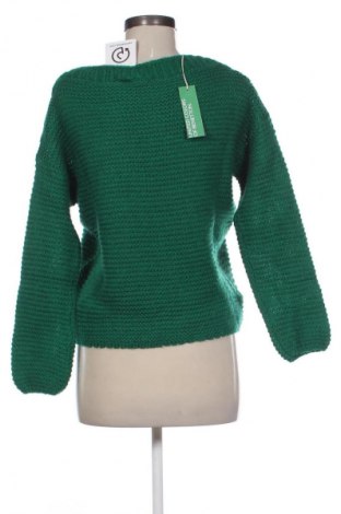 Γυναικείο πουλόβερ United Colors Of Benetton, Μέγεθος XS, Χρώμα Πράσινο, Τιμή 56,99 €