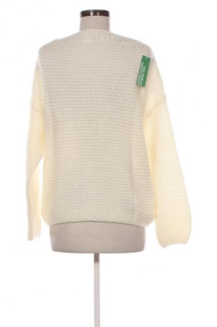 Női pulóver United Colors Of Benetton, Méret M, Szín Fehér, Ár 23 839 Ft