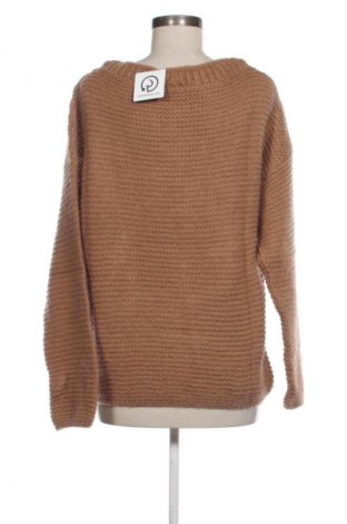 Γυναικείο πουλόβερ United Colors Of Benetton, Μέγεθος XL, Χρώμα Καφέ, Τιμή 56,99 €